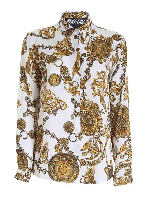 versace hemd weiß